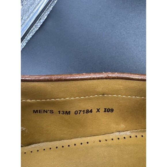 COLE HAAN #07184 Brown Leather Slip-On PENNY LOAFER SHOES Mens Size 13M EUC - Picture 8 of 9